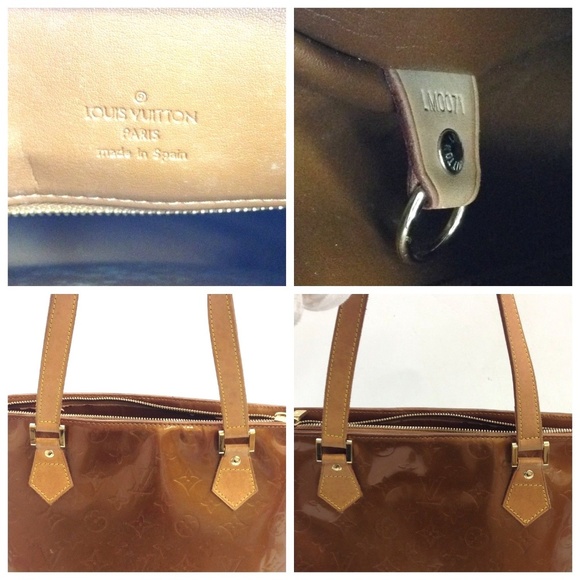 Auth Louis Vuitton Vernis Houston Bag 121LS86 - Picture 6 of 8